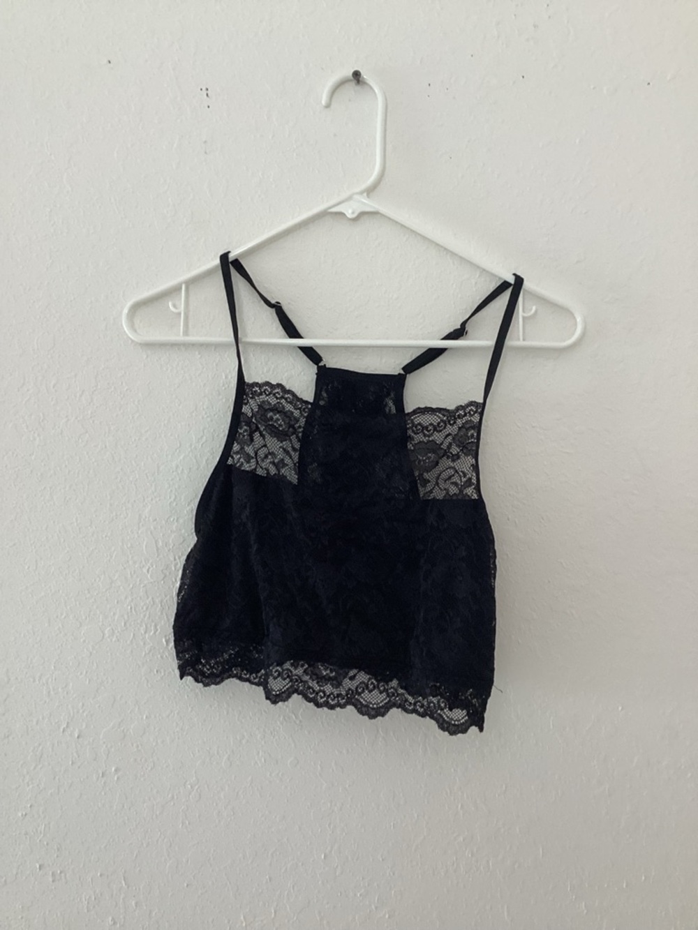 Lace Bralette Crop Top - Black and White QTY 2